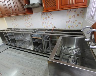 Stainless Steel Corner Cabinets