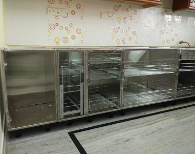 Parallel Modular Kitchen Cabinets