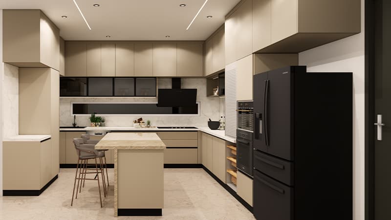 Premium Concept 1 — Stainless Steel modular kitchen by Jumbo SS Kitchens