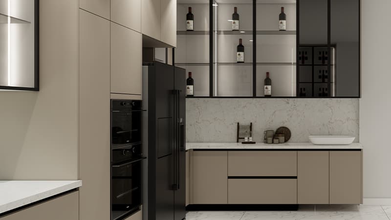 Premium Concept 2 — Stainless Steel modular kitchen by Jumbo SS Kitchens