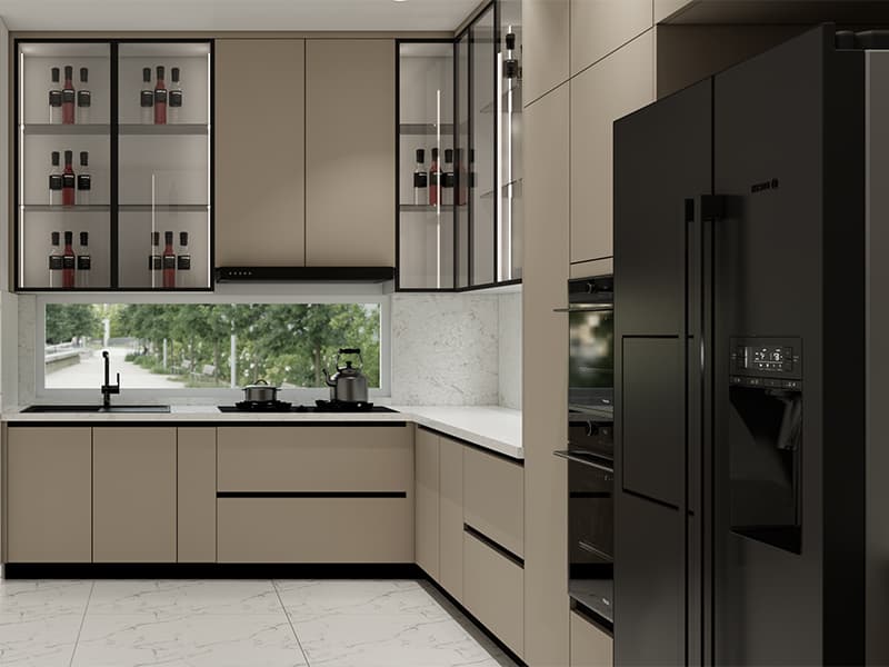 L Shaped Kitchen